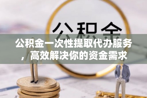 燕巢公积金一次性提取代办服务，高效解决你的资金需求