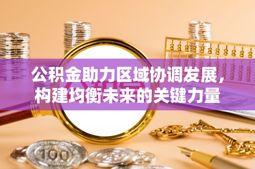 燕巢公积金助力区域协调发展，构建均衡未来的关键力量