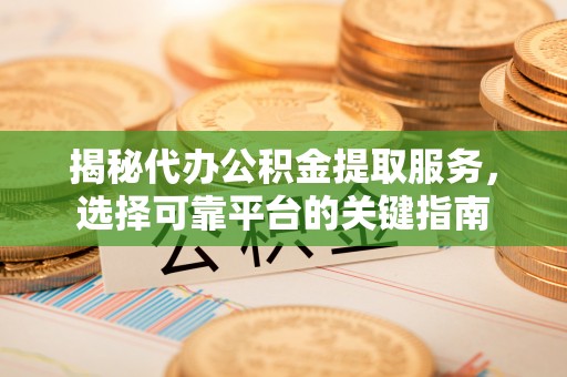 燕巢揭秘代办公积金提取服务，选择可靠平台的关键指南
