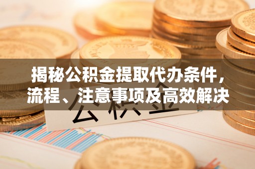 燕巢揭秘公积金提取代办条件，流程、注意事项及高效解决方案