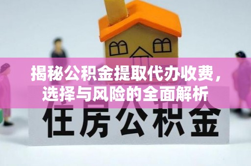 燕巢揭秘公积金提取代办收费，选择与风险的全面解析