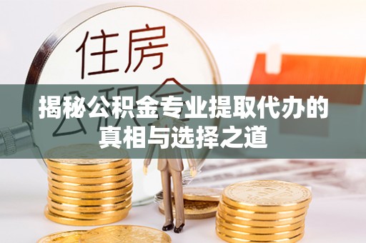 燕巢揭秘公积金专业提取代办的真相与选择之道