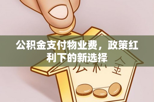 燕巢公积金支付物业费，政策红利下的新选择