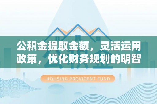 燕巢公积金提取金额，灵活运用政策，优化财务规划的明智选择