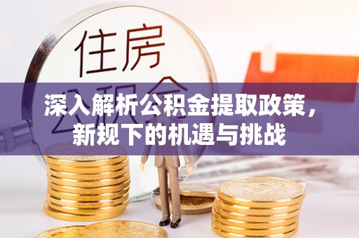 燕巢深入解析公积金提取政策，新规下的机遇与挑战