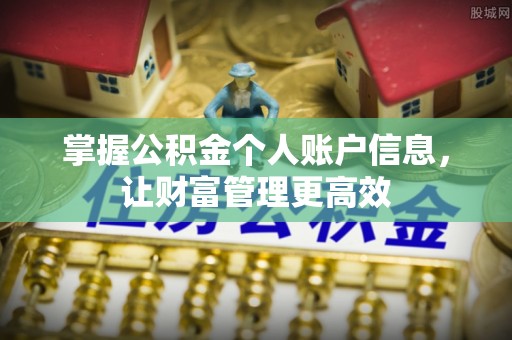 燕巢掌握公积金个人账户信息，让财富管理更高效