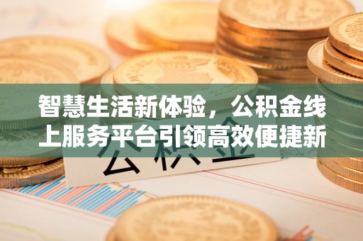 燕巢智慧生活新体验，公积金线上服务平台引领高效便捷新时代