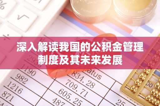 燕巢深入解读我国的公积金管理制度及其未来发展