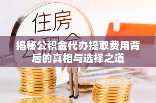 燕巢揭秘公积金代办提取费用背后的真相与选择之道
