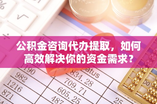燕巢公积金咨询代办提取，如何高效解决你的资金需求？