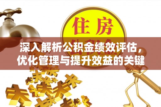 燕巢深入解析公积金绩效评估，优化管理与提升效益的关键路径