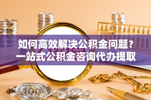 燕巢如何高效解决公积金问题？一站式公积金咨询代办提取服务全解析