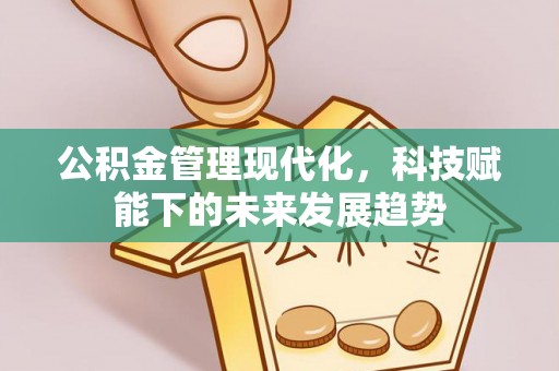 燕巢公积金管理现代化，科技赋能下的未来发展趋势