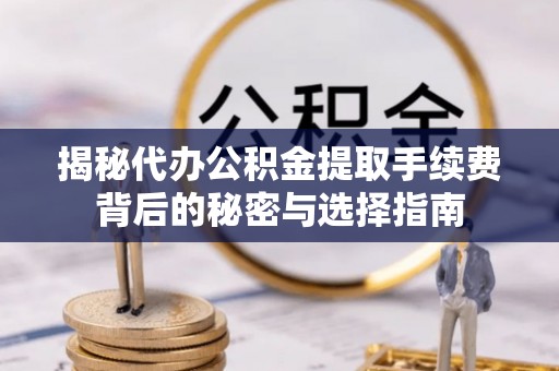 燕巢揭秘代办公积金提取手续费背后的秘密与选择指南
