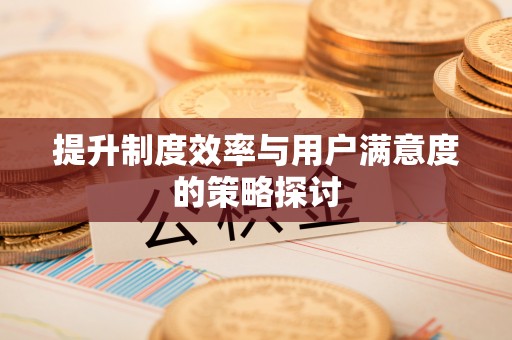 燕巢提升制度效率与用户满意度的策略探讨