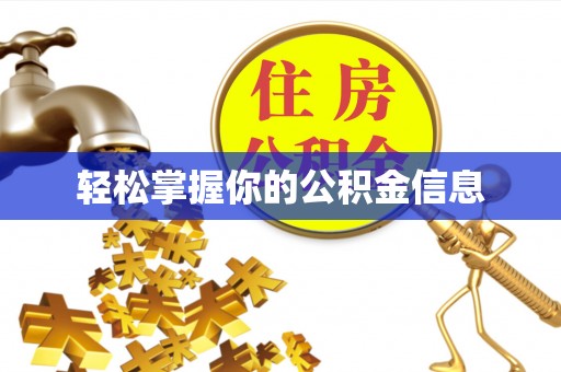 燕巢轻松掌握你的公积金信息